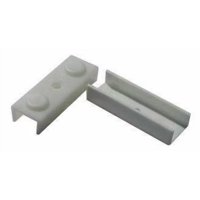 Patín Rta U 15 Mm Blanco Bolsa 500 Un Dvp