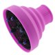 thumbnail image 1 of Plástico Plegable De Silicona Estilo Secador De Pelo Difusor Soplador Herramienta Púrpura, 1 of 4