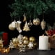 thumbnail image 5 of Juego de adornos navideños Mr. Pen, 77 piezas, irrompibles, dorados, 5 of 8