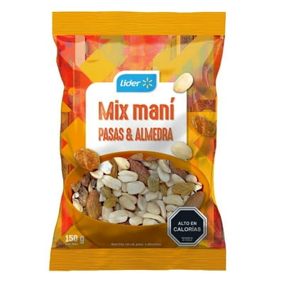Maní, Pasas Y Almendras 150 G Lider