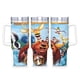 thumbnail image 1 of Temporada de Caza Vaso aislado de acero inoxidable con asa, diseño temático, regalo para familia, amigos y fans; incluye pajita y encaja en el portavasos estándar, 40 oz, 1 of 6
