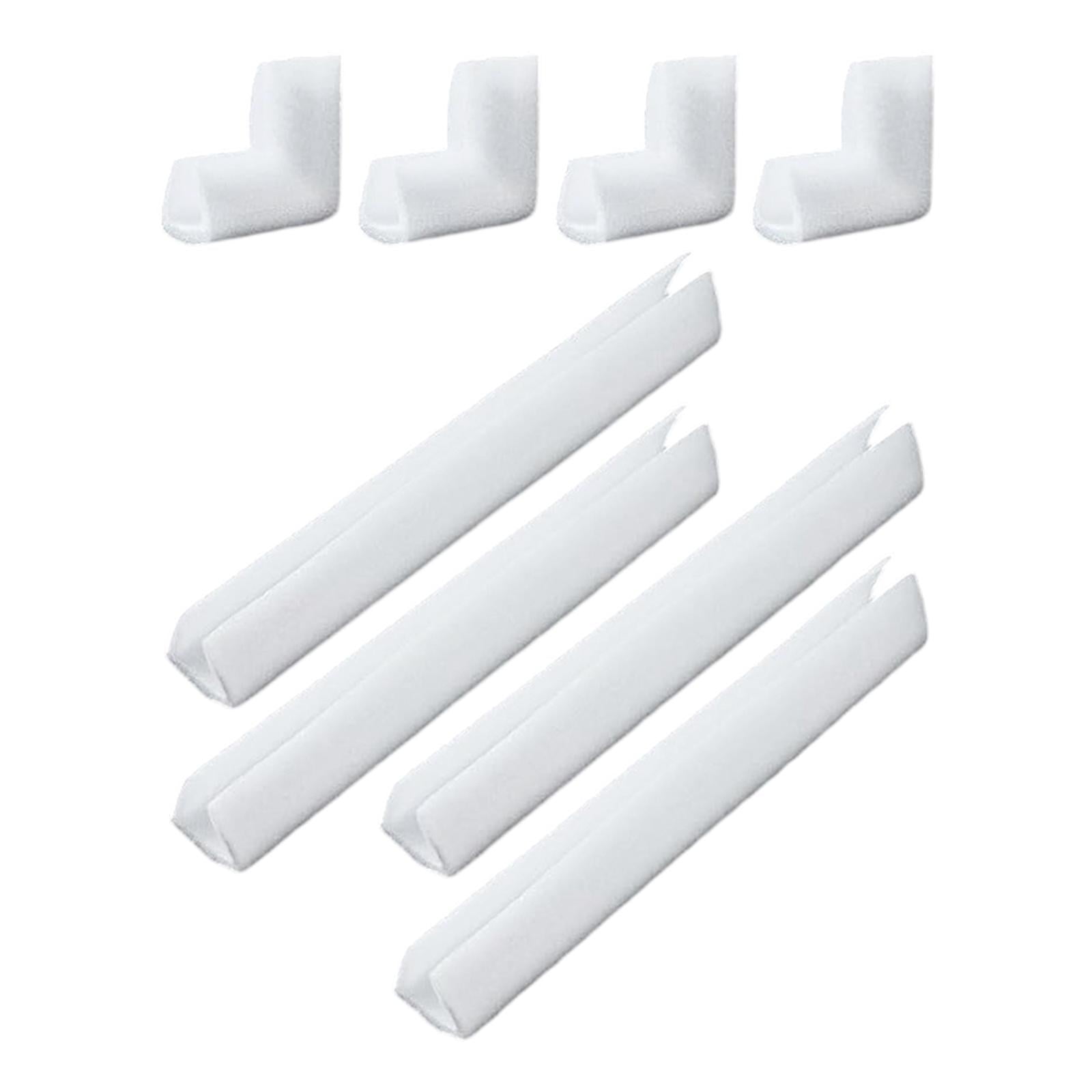 Magideal - 8 Protectores De Esquinas De Espuma Para Espejos Fotográficos, Para Guardar Pinturas, Accesorios Suaves, Para Envíos Artísticos, Para Espejos, Obras