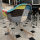 thumbnail image 3 of Mecedora Silla Rocking Asiento Patch Chenille - Naranjete, 3 of 3