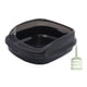 thumbnail image 5 of Caja De Arena Para Gatos, Bandeja De Arena Semicerrada Para Mascotas Pequeñas, Gatos De Interior, Conejo, 5 of 5