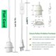 thumbnail image 2 of Kit de casquillos para bombillas Zarnicy E26/E27, 16 pies, 110 V, paquete de 4, 2 of 7