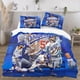 thumbnail image 1 of Los_Angeles_Dodgers #50 Mookie Betts Quilt Set FullSoft Lightweight Quilts Quilted Bedspreads3 Pieces Set Queen SizeColorful Cartoon Print All Season, 1 of 5