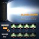 thumbnail image 5 of Barra de luz LED Nilight de 12" 72 W, combinación spot y flood, 2 piezas, 5 of 9