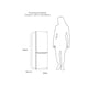 thumbnail image 3 of Refrigerador Bottom Freezer Frio Directo Lrb-140Dfi Inox, 3 of 6
