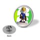 thumbnail image 3 of Clutch-Theme Round Button Badge: Premium Metal Construction, Ideal for High-End Events 2.8 cm, 3 of 6