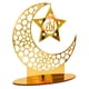 thumbnail image 2 of Acrílico Eid Mubarak Placa Musulmana Decoración Fiesta Suministros Para Decoración Del Hogar Oro C, 2 of 5
