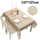 thumbnail image 2 of Mantel a cuadros: mantel cuadrado de PVC impermeable y resistente al aceite, lavable y resistente para cenas, fiestas, festividades, interiores y exteriores., 2 of 8