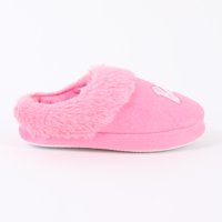 Pantufla Niña Invernal Logo Rosado Barbie