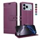 thumbnail image 4 of Premium Wallet Case for iPhone 17 Pro with Card Slots & Kickstand, Flip Cover Purple, 4 of 6