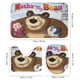 thumbnail image 3 of Masha y el oso-theme 4-Piece Shower Curtain Set with Rugs, Waterproof Bathroom Decor Set Includes Bath Mat, U-Shaped Rug, Toilet Lid Cover and Curtain with Hooks, 3 of 6