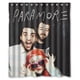 thumbnail image 1 of Cortina de ducha de Hayley Williams de Paramore, juego de cortina de baño con ganchos, tamaño 60 x 72 pulgadas, 1 of 3
