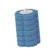 thumbnail image 2 of Escobilla De Baño Desechable Multifuncional Eficaz Limpiador De Inodoro Almohadillas De Repuesto Azul, 2 of 3