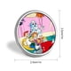 thumbnail image 2 of Los Supersónicos-Theme Round Button Badge: Premium Metal Construction, Ideal for High-End Events 2.8 cm, 2 of 6