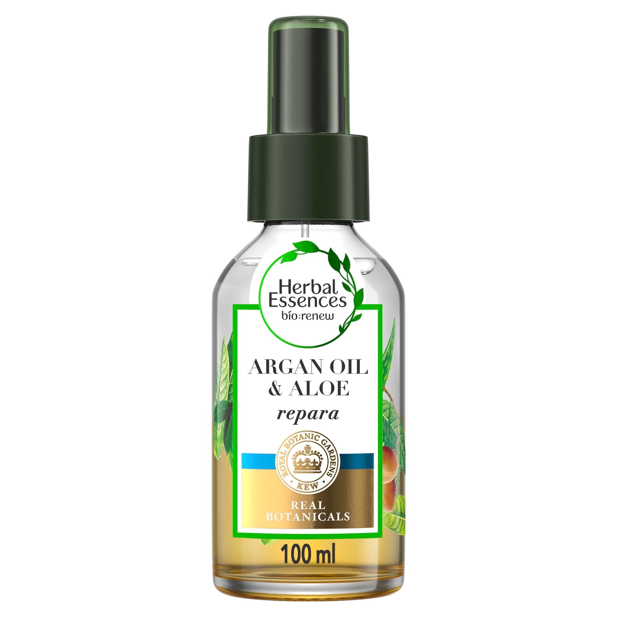 Mezcla De Aceite Bio:renew Argan Y Aloe Para El Cabello 100 ml Herbal Essences