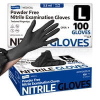 Guantes De Nitrilo Supmedic Desechables Resistentes A Productos Químicos, 100 Unidades