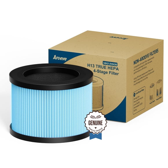 Reemplazo de filtro de aire AROEVE MK01 y MK06 4 en 1 de alta eficiencia