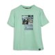 thumbnail image 1 of Polera Niño Manga Corta Estampado Surf Verde Pillin, 1 of 3