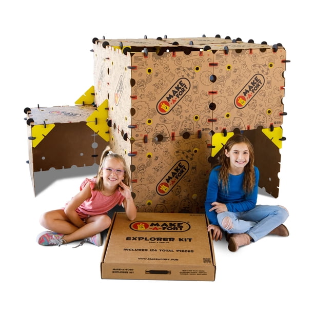 Kit de construcción de fortalezas Make-A-Fort Explorer para niños mayores de 4 años, EE. UU.