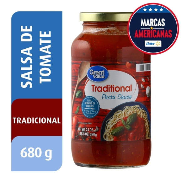 Salsa de Tomate Tradicional Frasco, 680 g