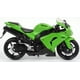 thumbnail image 3 of Bicicleta deportiva NewRay 1:12 2006 Kawasaki Zx-10R verde, 3 of 6