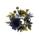 thumbnail image 5 of Corona De Calabaza De Otoño Corona De Cosecha De Acción De Gracias Adorno Para El Hogar Hojas De Arce Rústicas Corona De Calabaza Floral Corona De Hal Azul, 5 of 5