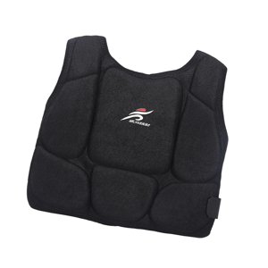 Magideal - Protector De Pecho De Karate, Protector Corporal, Protección Del Vientre, Chaleco Protector De Taekwondo, Protector De Costillas Para Entrenamiento De 37X35Cm