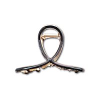 Besty - Traba Metálica Garra Grande Para Cabello Resina Negro