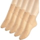 thumbnail image 1 of Calcetines tobilleros de encaje para mujer - 5 pares de calcetines con volantes - Calcetines tobilleros de rejilla para mujer, 1 of 5