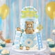 thumbnail image 4 of Set de 28 piezas para decoración de pastel con oso azul para baby shower, 4 of 5