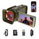 thumbnail image 1 of Videocámara Camcorder RAZPLYN 4K 64MP 18X WiFi Verde oscuro, 1 of 6