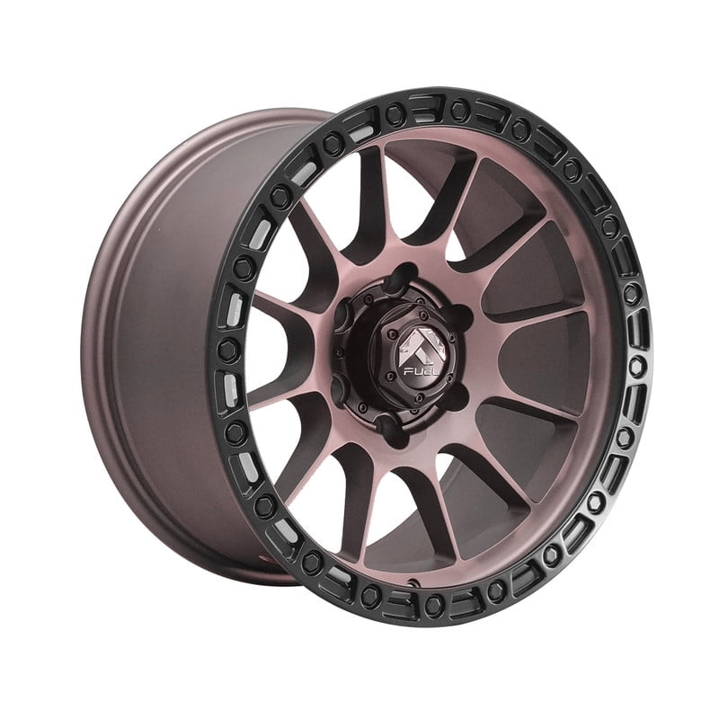 Replica Fuel - Set 4 Llantas 17x9 6x139 Et-12 Vector Mbrnz-lmb