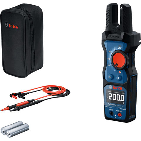 Bosch - Amperimetro De Horquilla Trms Gfm 1000 15