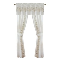 Juego De Cortinas Para Ventana Achim Fairfield, Filtro De Luz, 140 X 160 Cm