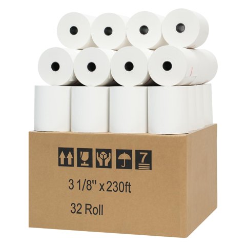 Impresora Térmica De Recibos Paper Hiliss 3 1/8 X 230 Pies