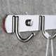 thumbnail image 4 of Perchero Pared Acero Inoxidable Plateado 4 Ganchos Multiuso, 4 of 6