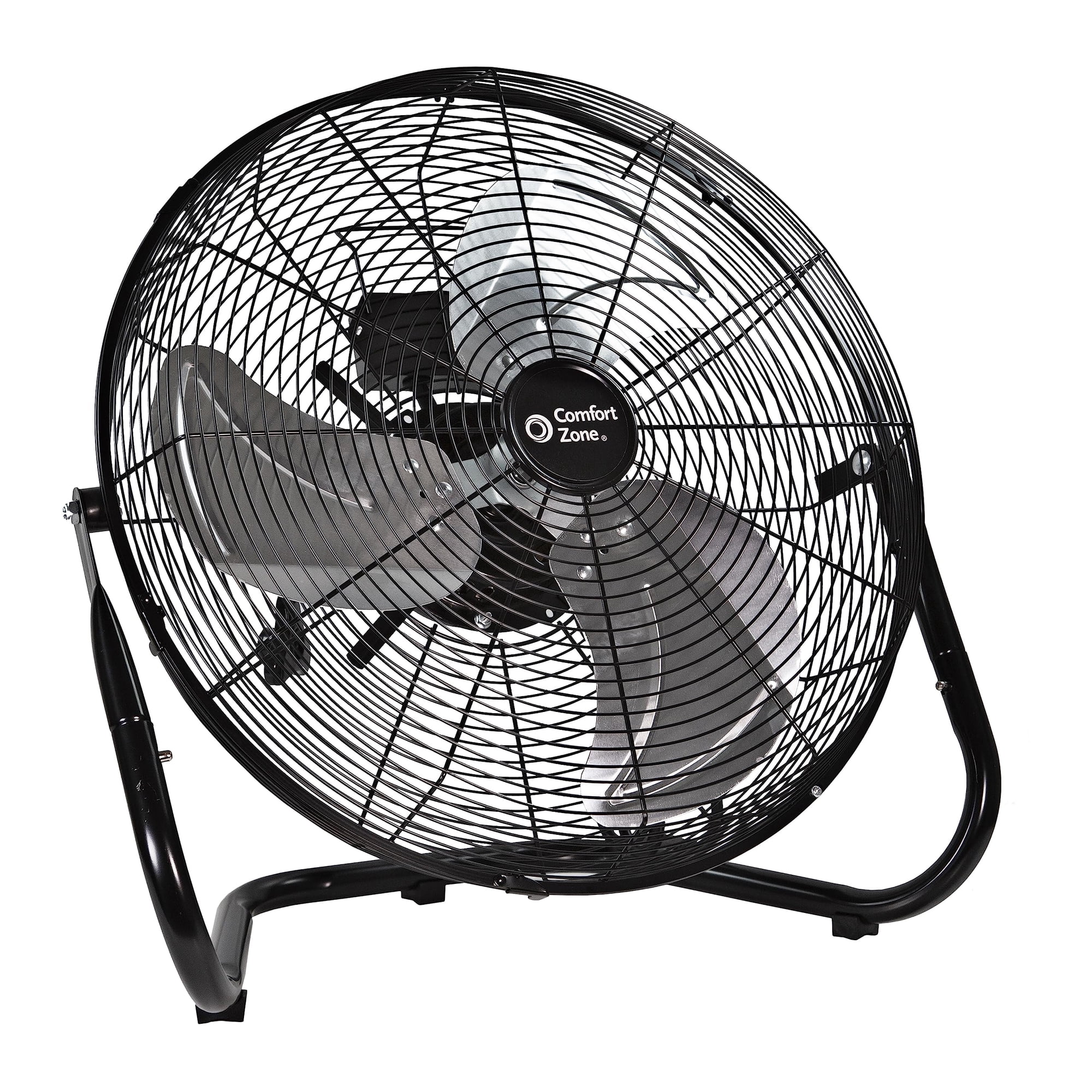 Ventilador De Piso Comfort Zone Cradle Czhv18bk, Eléctrico, 3 Velocidades, 18 Pulgadas