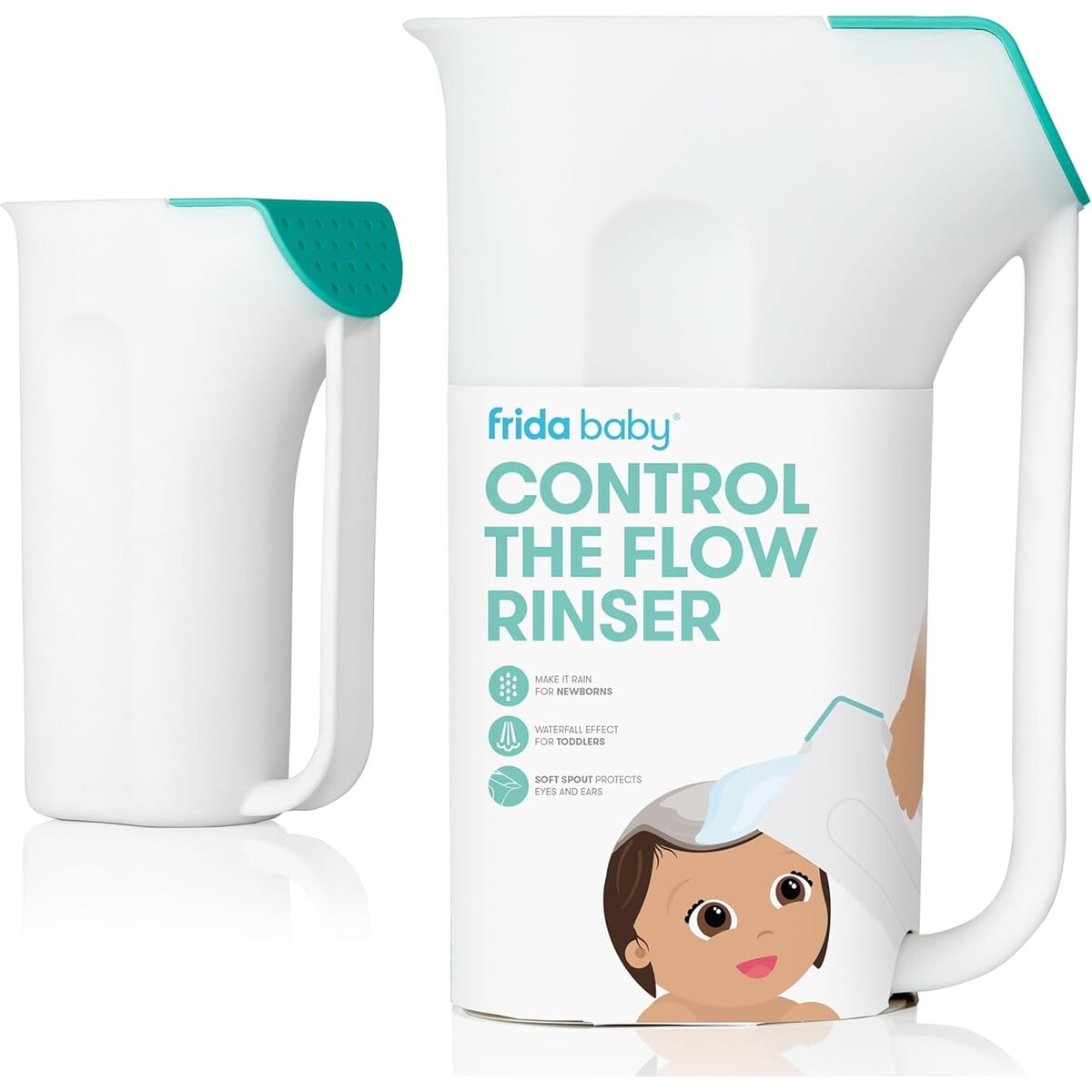 Vaso Enjuague Baao Frida Baby Control The Flow 710ml Antilagrimas