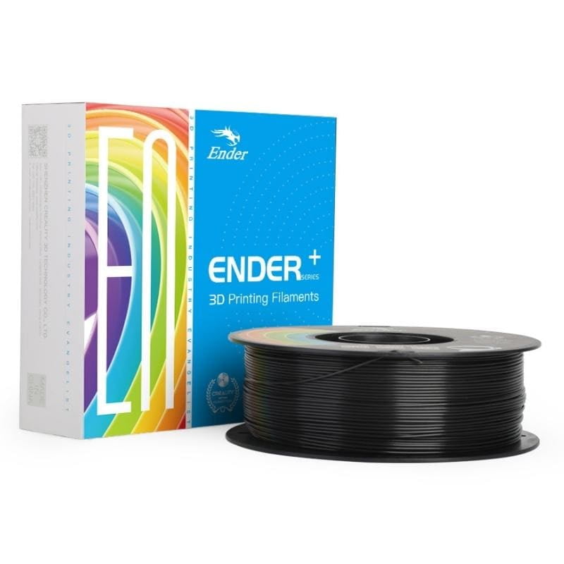 Ender - Filamento 3d Pla+ Negro 1kg | Filamentos