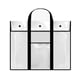 thumbnail image 4 of Bolsa de portafolios de arte, organizador portátil de documentos y archivos impermeable con borde de pared, bolsa de almacenamiento de cartulina para Negro, 4 of 5