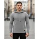 thumbnail image 3 of Polerón Hombre Tejido Waffle Gris Manga Larga Hoodie d&b, 3 of 3
