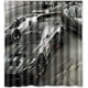 thumbnail image 1 of Cortina de ducha con diseño de supercoches de carreras de coches, juego de cortina de baño con ganchos, tamaño 66 x 72 pulgadas, 1 of 3