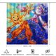 thumbnail image 2 of Sundrop y Moondrop pelea de jefes-theme 4-Piece Shower Curtain Set with Rugs, Waterproof Bathroom Decor Set Includes Bath Mat, U-Shaped Rug, Toilet Lid Cover and Curtain with Hooks, 2 of 6