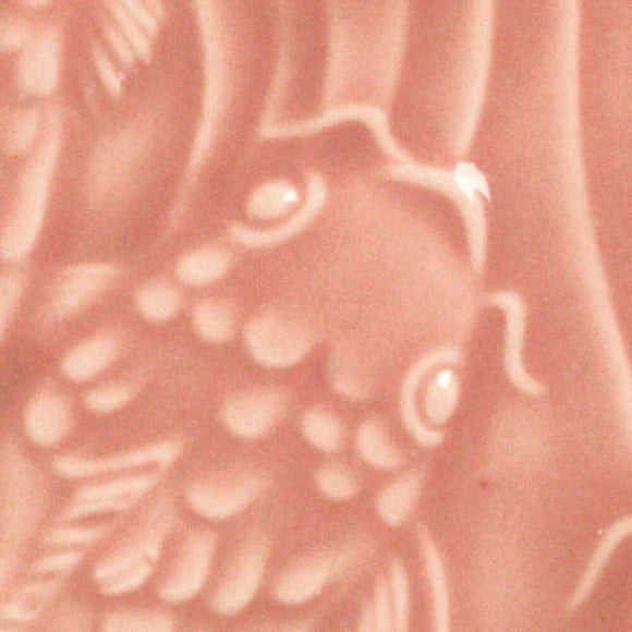 Glaze AMACO LG-52, líquido brillante, sin plomo, pétalo rosa, 473 ml