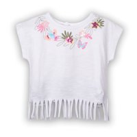 Polera Bebé Niña Blanco Pillin