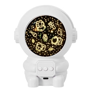 Bothyi - Proyector De Luz De Astronauta Decoración Proyector De Galaxia Para Habitación De Bebés Y Niños Estilo De Niños D