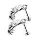 thumbnail image 1 of Mujer Mano Con Calavera Labio Piercing Joyería Punk Piercing Esqueleto Labio Labret, 1 of 3